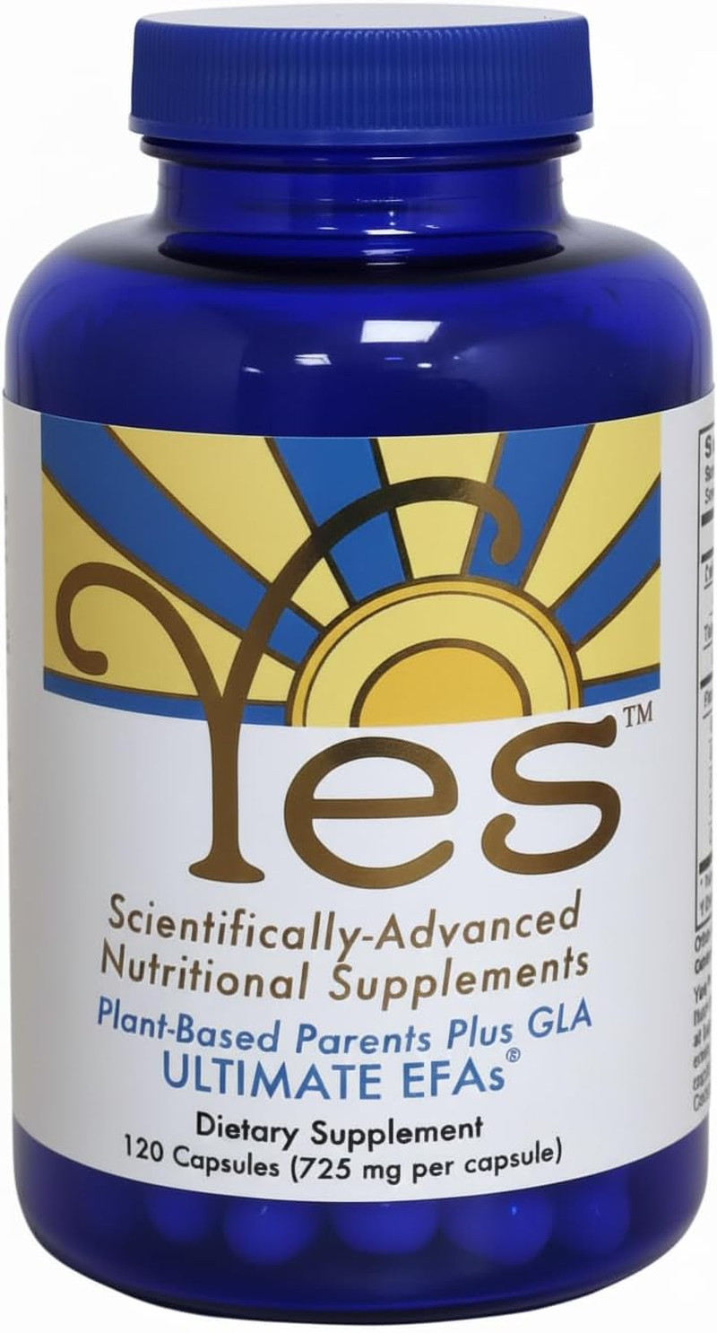 YES Plant Based Omega 3 & 6 Fish Oil Alternative, Burpless – Heart, Skin, Eye &