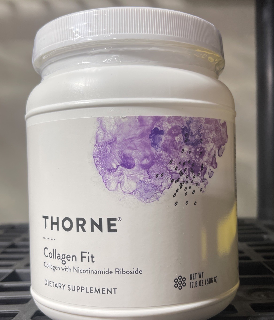 Thorne Collagen Fit 17.8 oz collagen with nicotinamide riboside, free shipping..