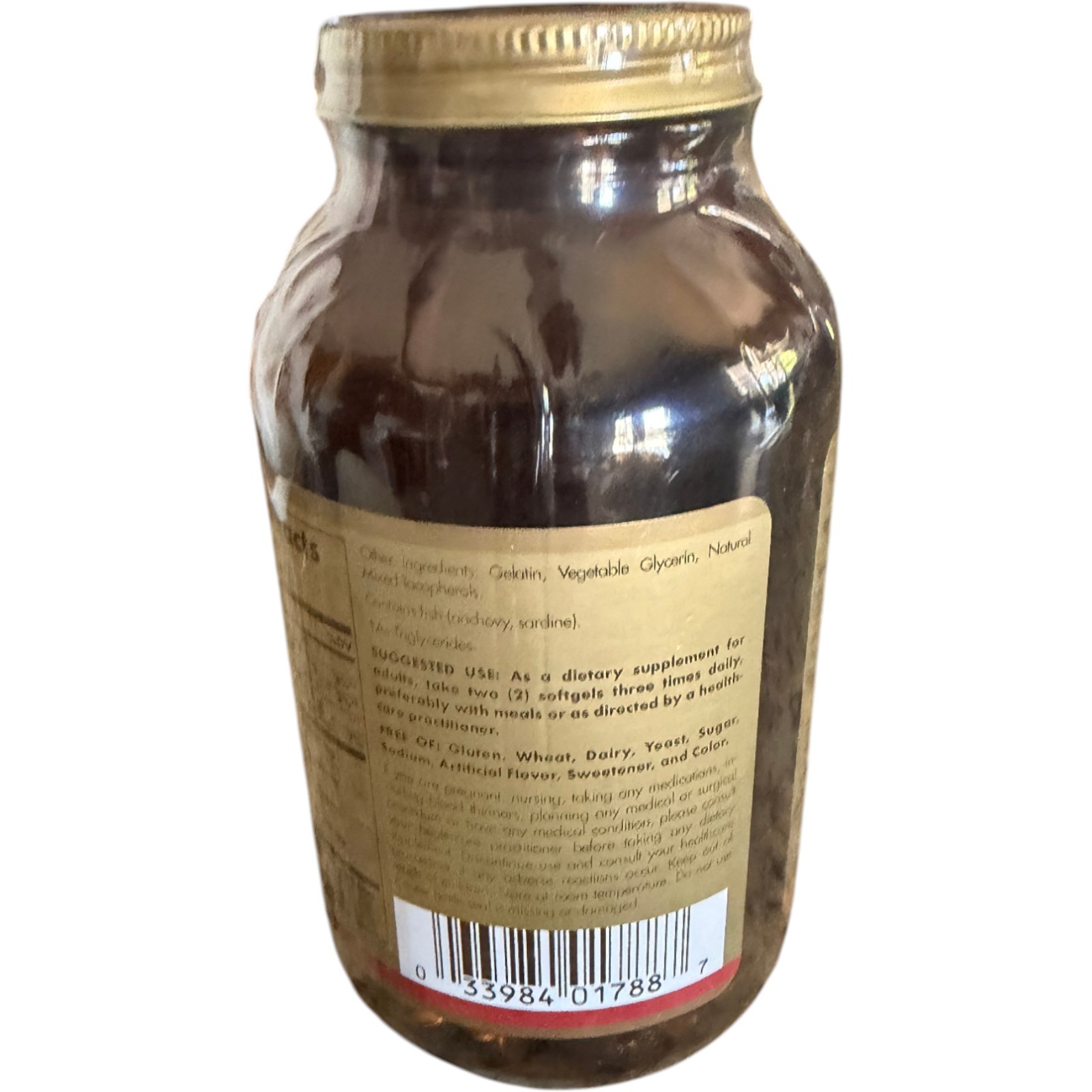 Solgar Omega 3 Fish Oil Concentrate 120 Softgels Exp 02/2028 New