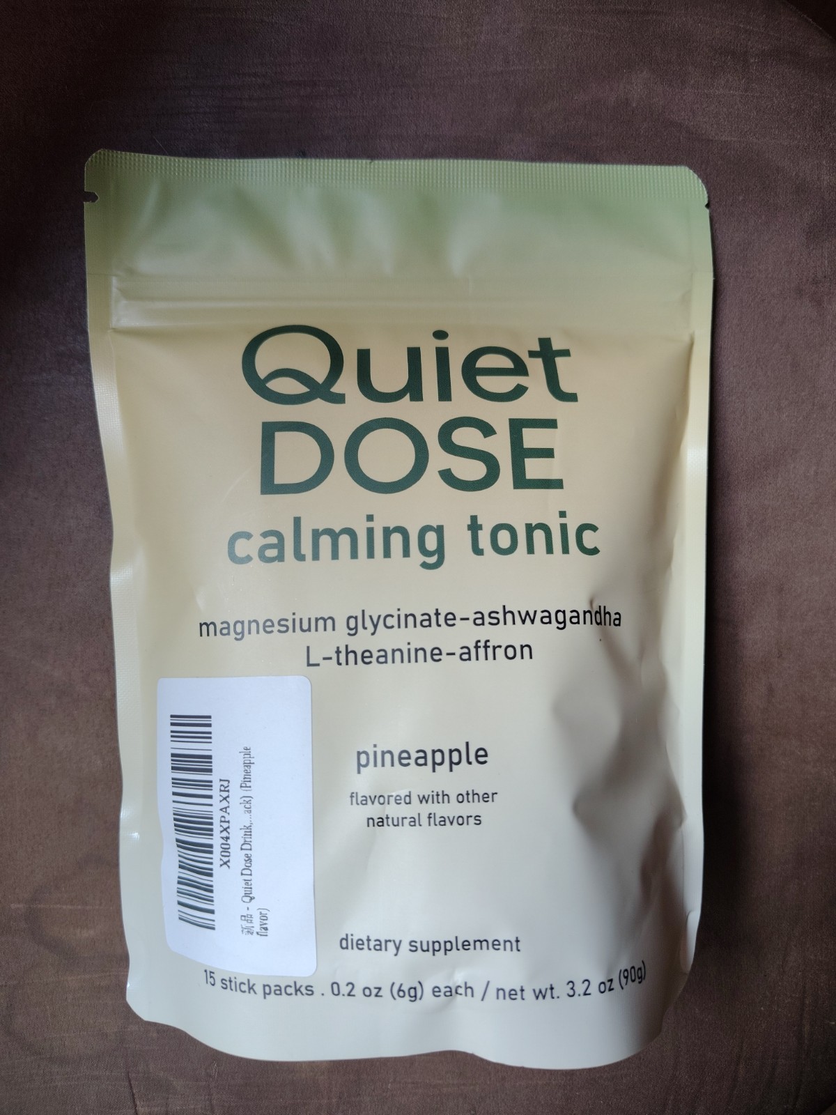 Quiet Dose Calming Tonic, Quiet Dose Drink with Magnesium Glycinate, Ashwagandha