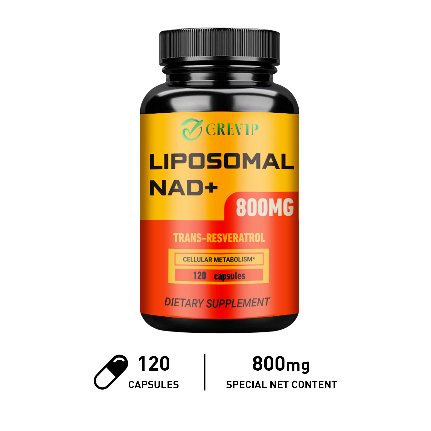 120pcs NAD+ – for Anti-Aging, DNA Repair, Energy Production, Cellular Metabolism