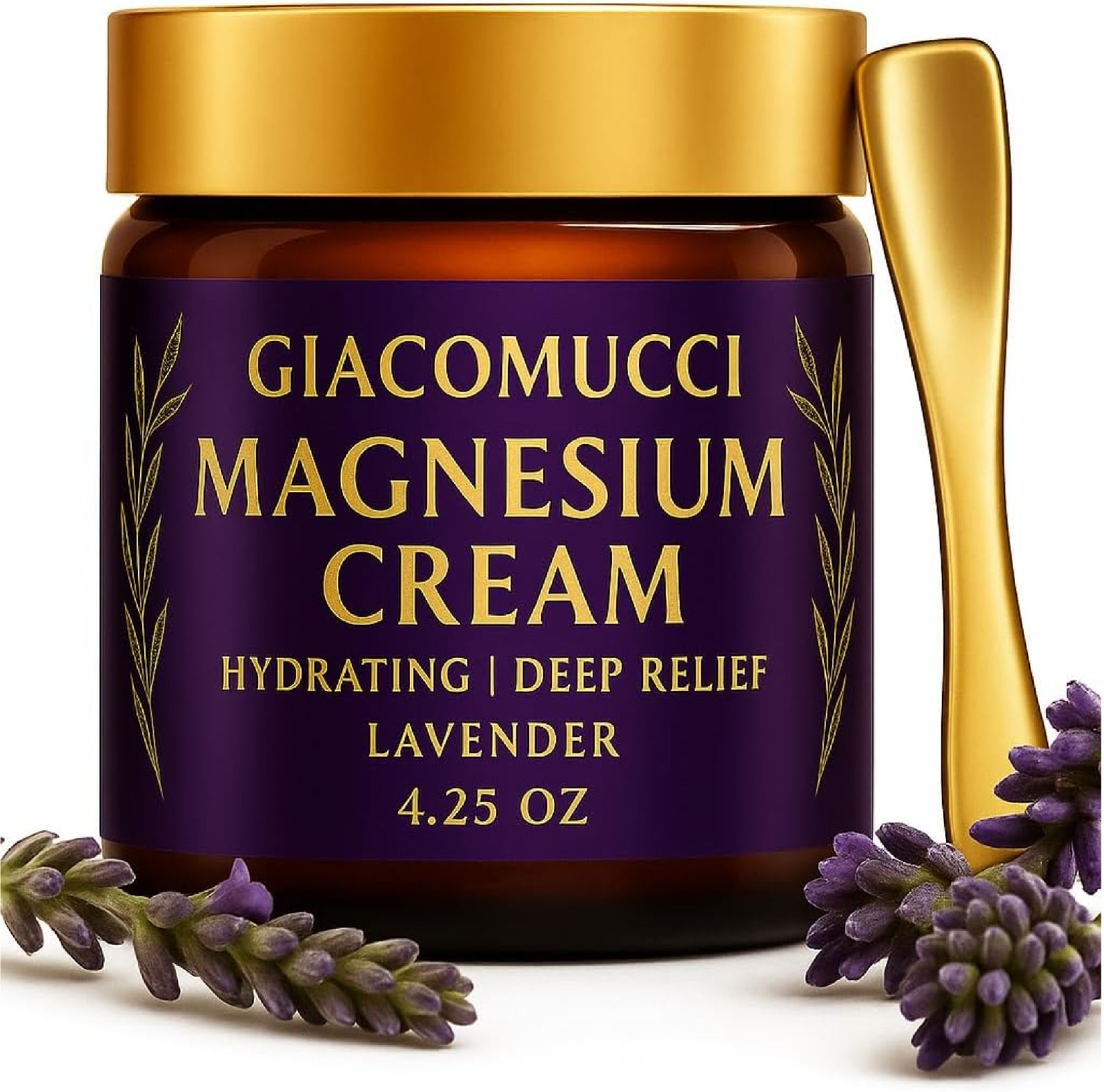Magnesium Cream for Nighttime Relief – Magnesium Chloride Body Balm – Fast Absor
