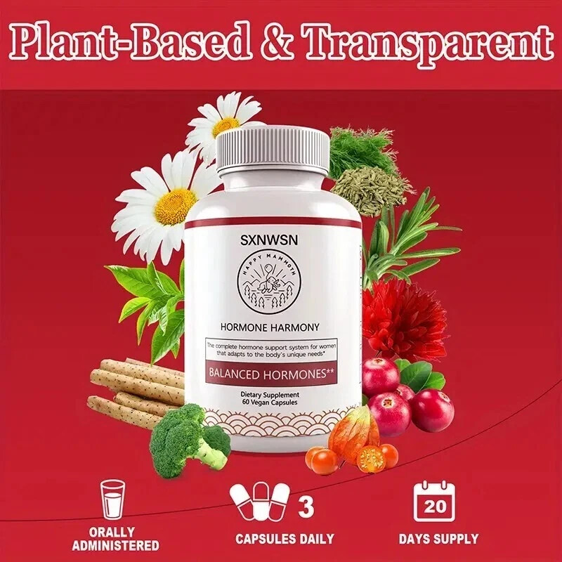 Hormone Harmony 3 Pack. Expires 10/2025. Same Day Shipping! Free Shipping