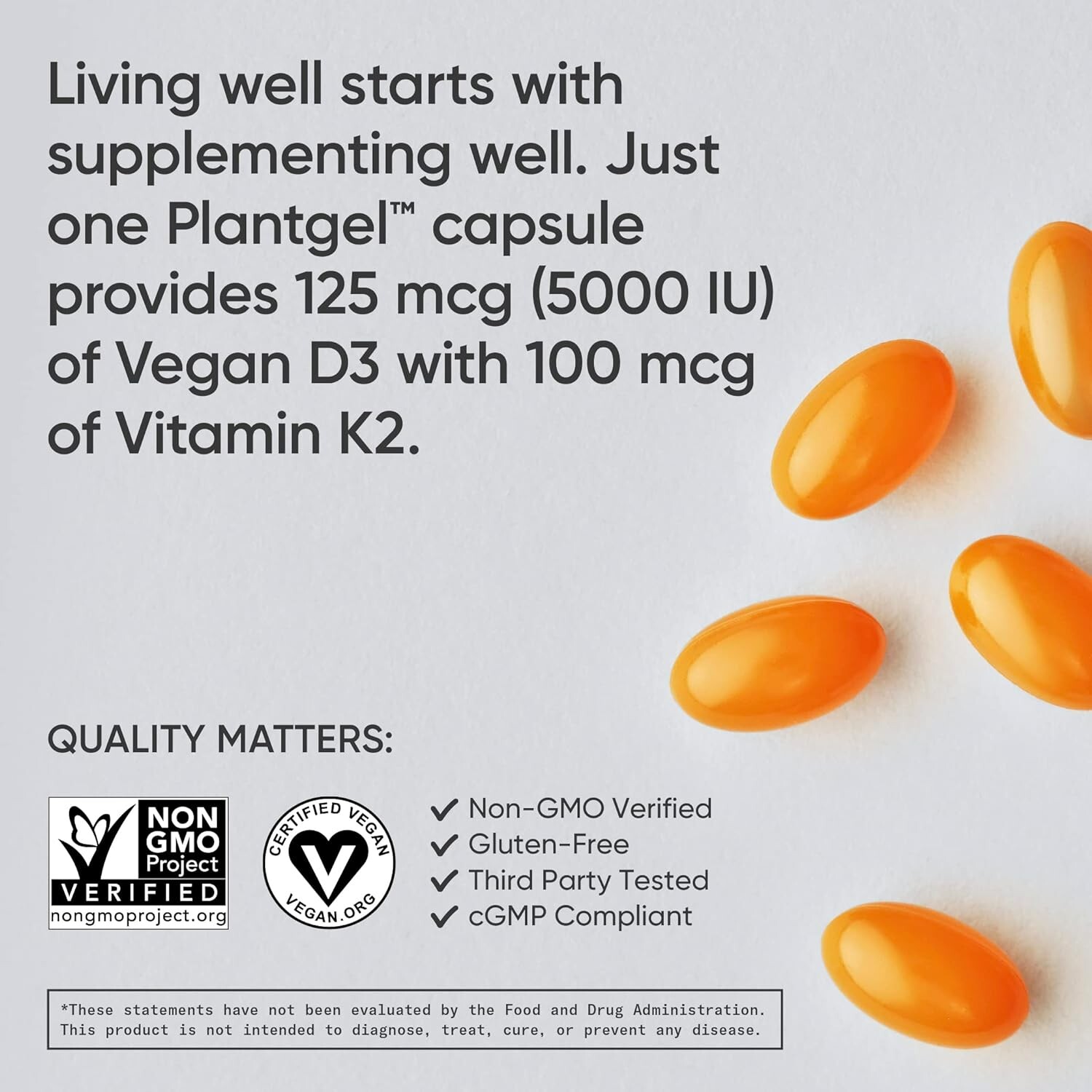 Sports Research D3 + K2, 160 Veggie Softgels