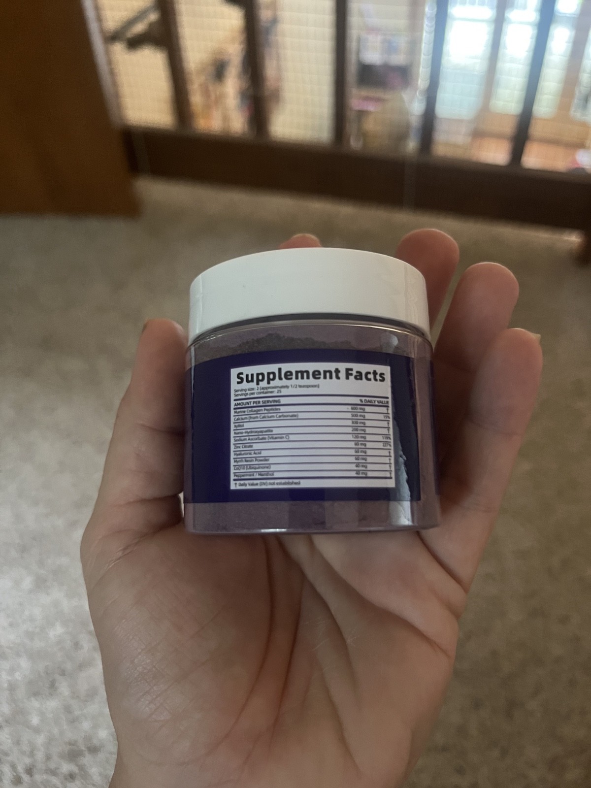 Nudent Gingival Collagen Tooth Powder- 2 Jars