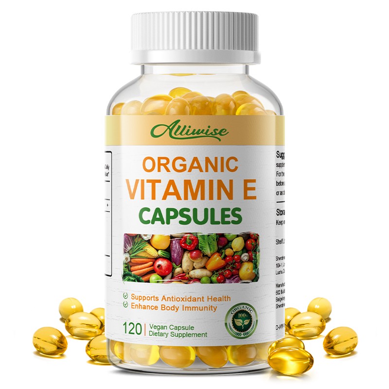 Vitamin E 1000 IU 120 Capsules – Supports Skin, Hair, Immune and Eye Health