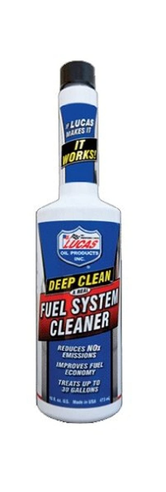 Lucas Oil 10512-12PK Deep Clean Fuel System Cleaner – 16 oz., (Case of 12)