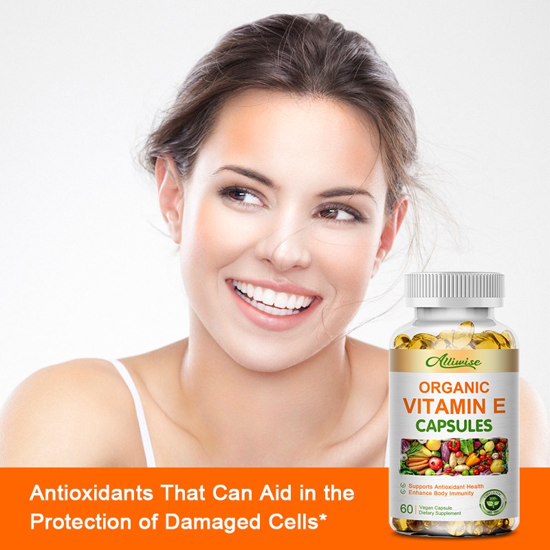 Vitamin E 400IU 120 Softgels – Anti Aging, Antioxidant, Immune Support, Eye Care