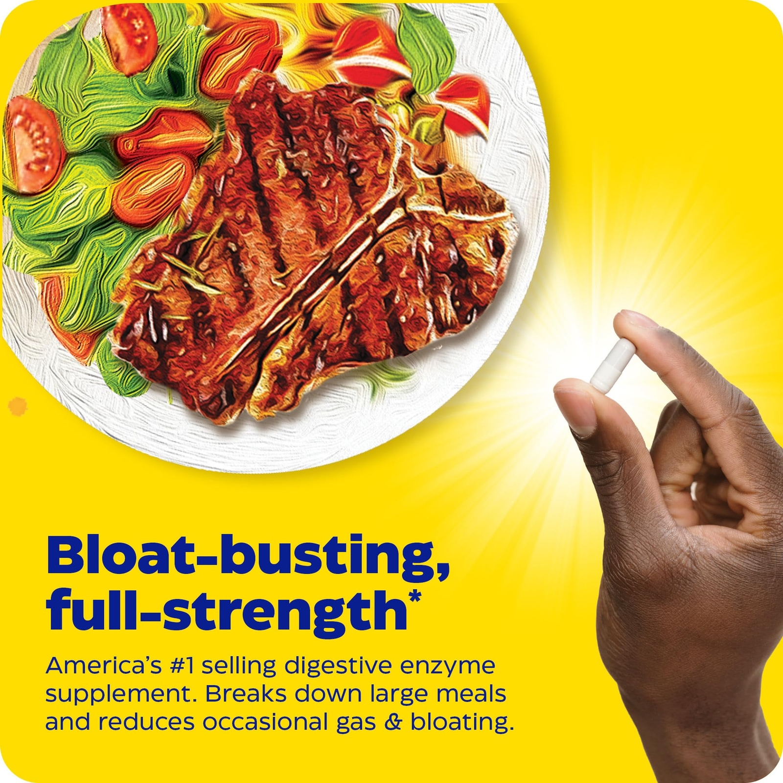 Enzymedica Digest Gold + ATPro Maximum Strength Fast-Acting Helps Digest Larg…