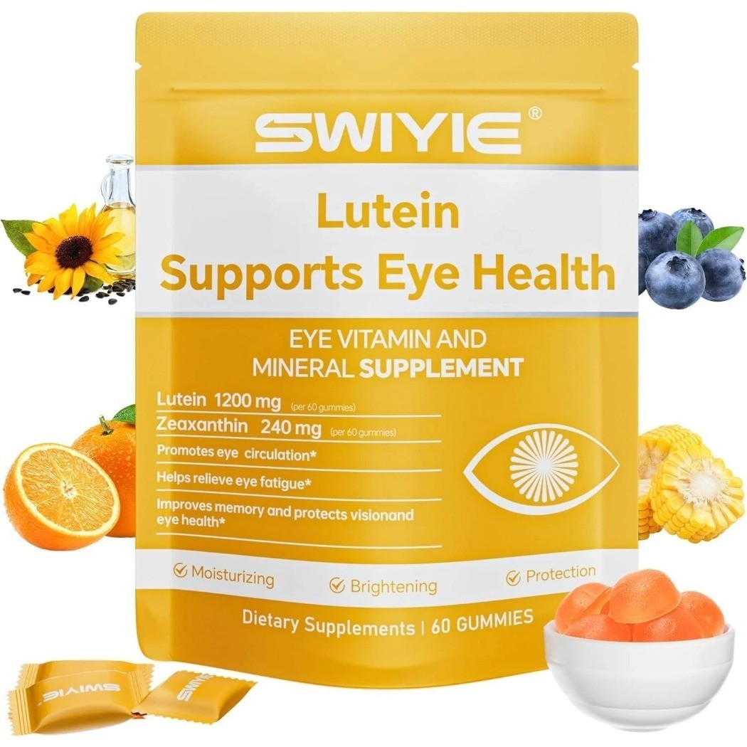 3PCS Swiyie Lutein Gummies 20mg Dietary Supplement 60 Gummies