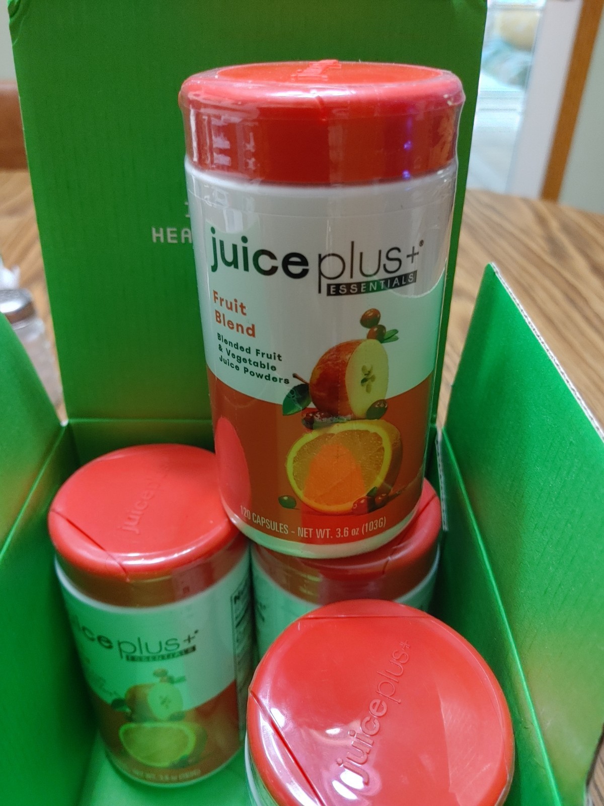 Sealed Juice Plus Fruit Blend Supplement 120 Caps / Exp 12/2026