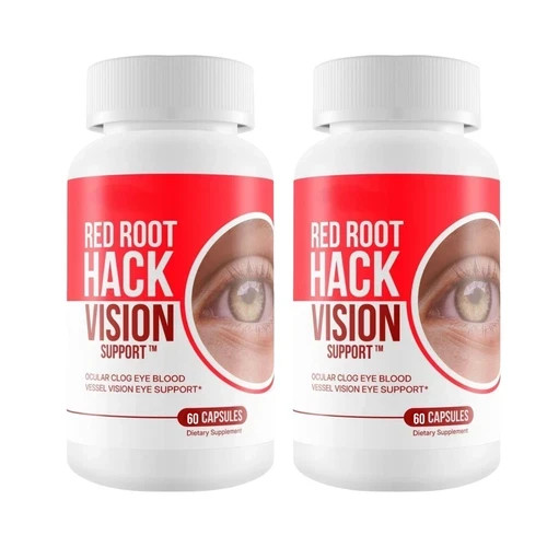 Hack Red Root Hack Vision – RedRoot Vision 2-Pack Eye Support – 120 Capsules