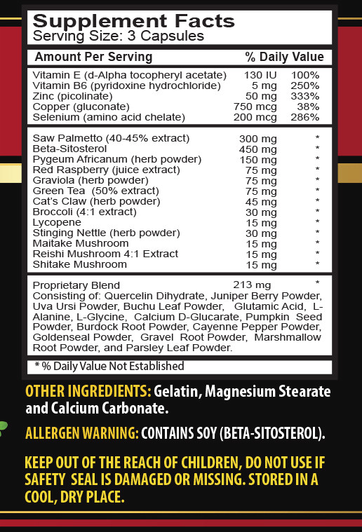 Ultimate Superfood Detox – PROSTATE HEALTH – Natural Energy and Immunity 3Bot