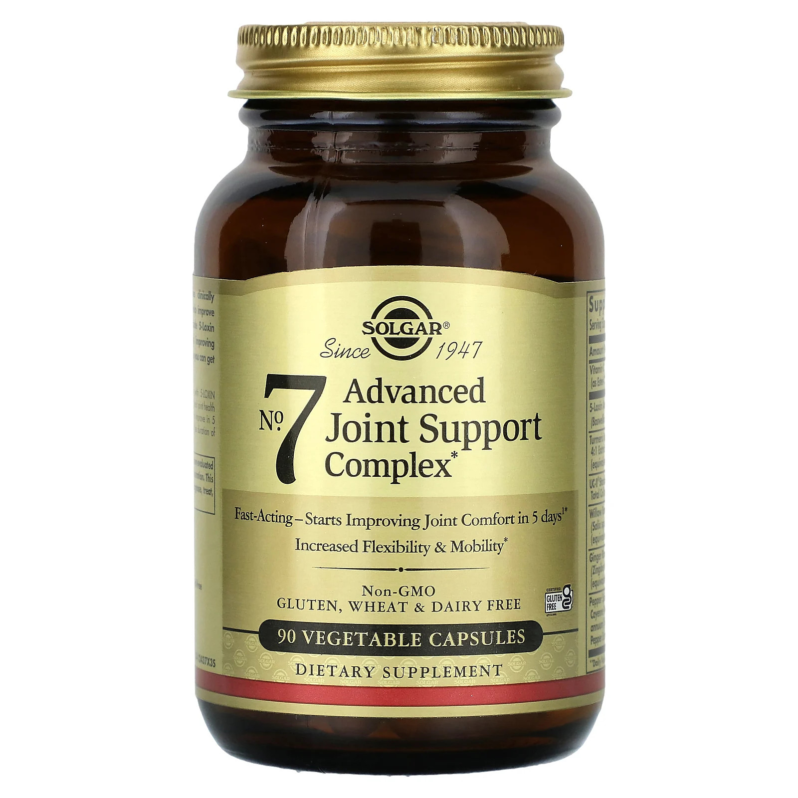No. 7, Advanced Joint Support Complex, 90 Vegetable Capsules