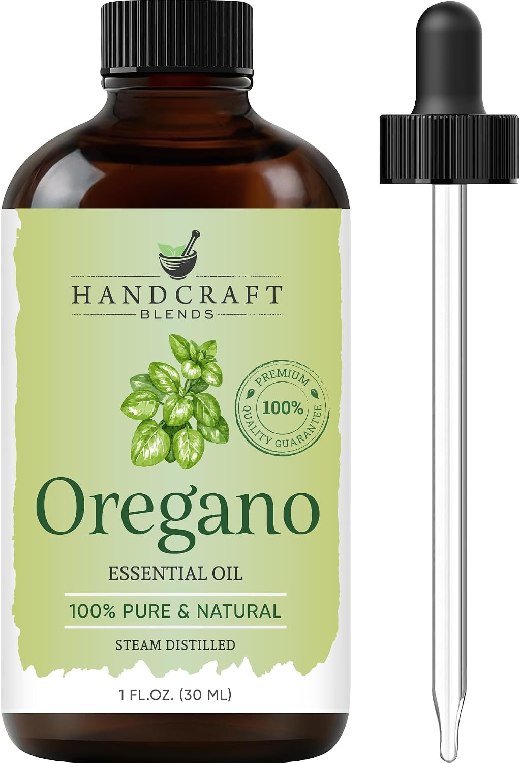 Oregano Oil – 1 Fl Oz – 100% Pure and Natural – Premium Grade Essential Oil for