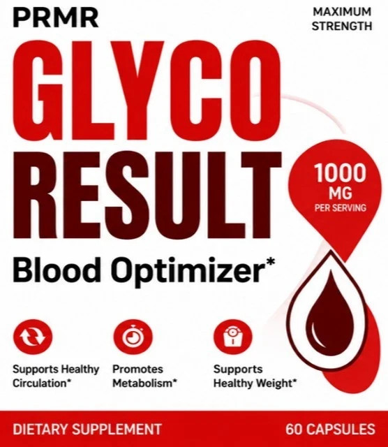 (5 Pack) Glyco Result Men’s Wellness Capsules Daily Dietary Supplement Formula