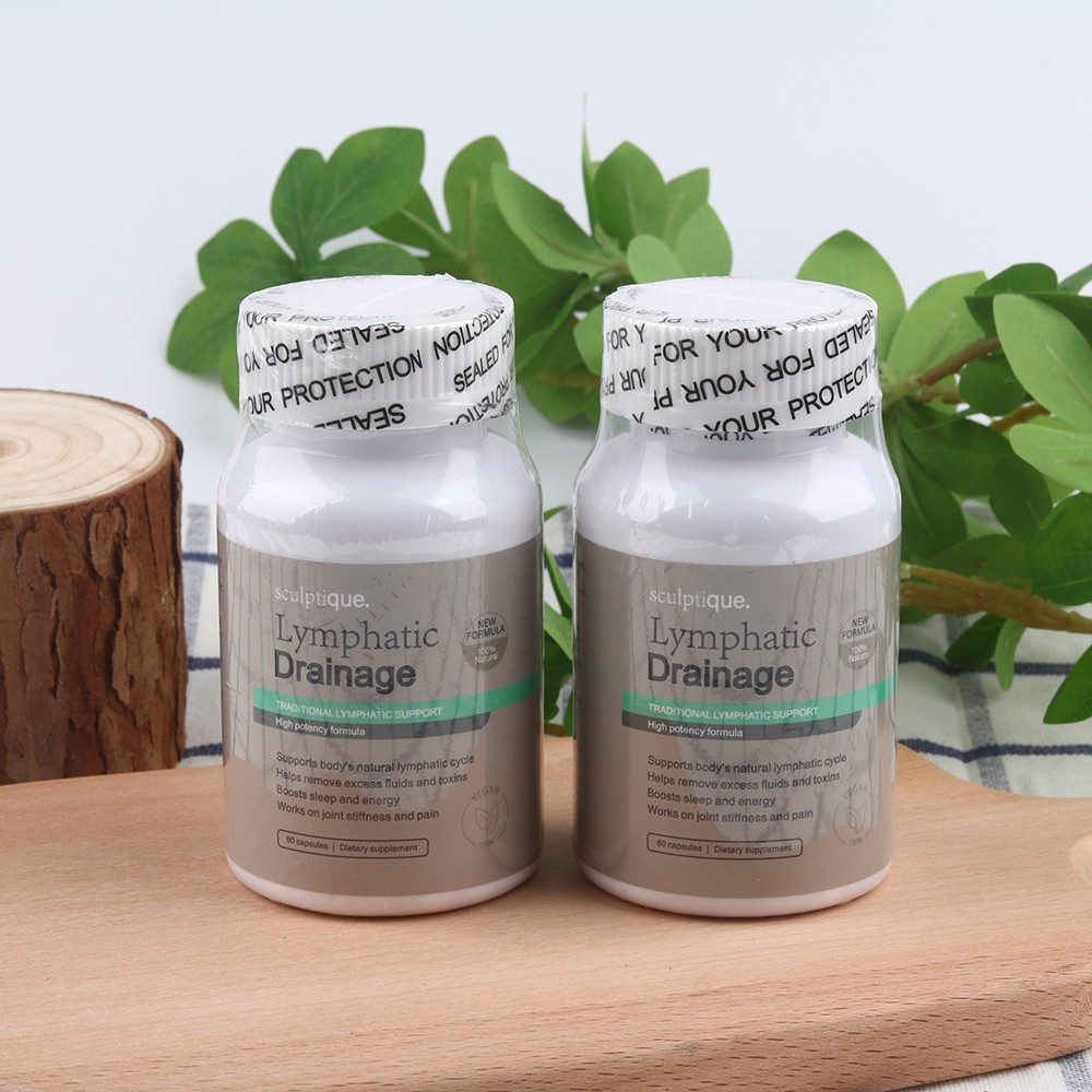 Sculptique Lymphatic Drainage Capsules, Fresh Maximum Potency Formula, 60 Capsul