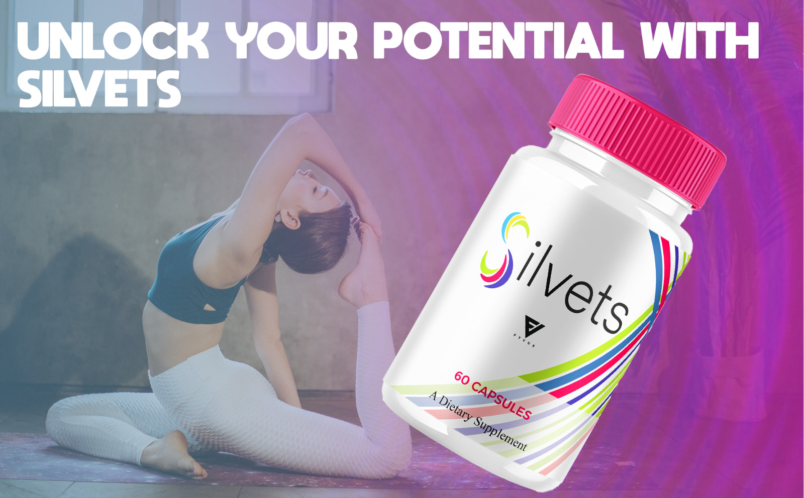 (5 Pack) Silvets Maximum Strength Supplement Silvetts Capsules (300 Capsules)