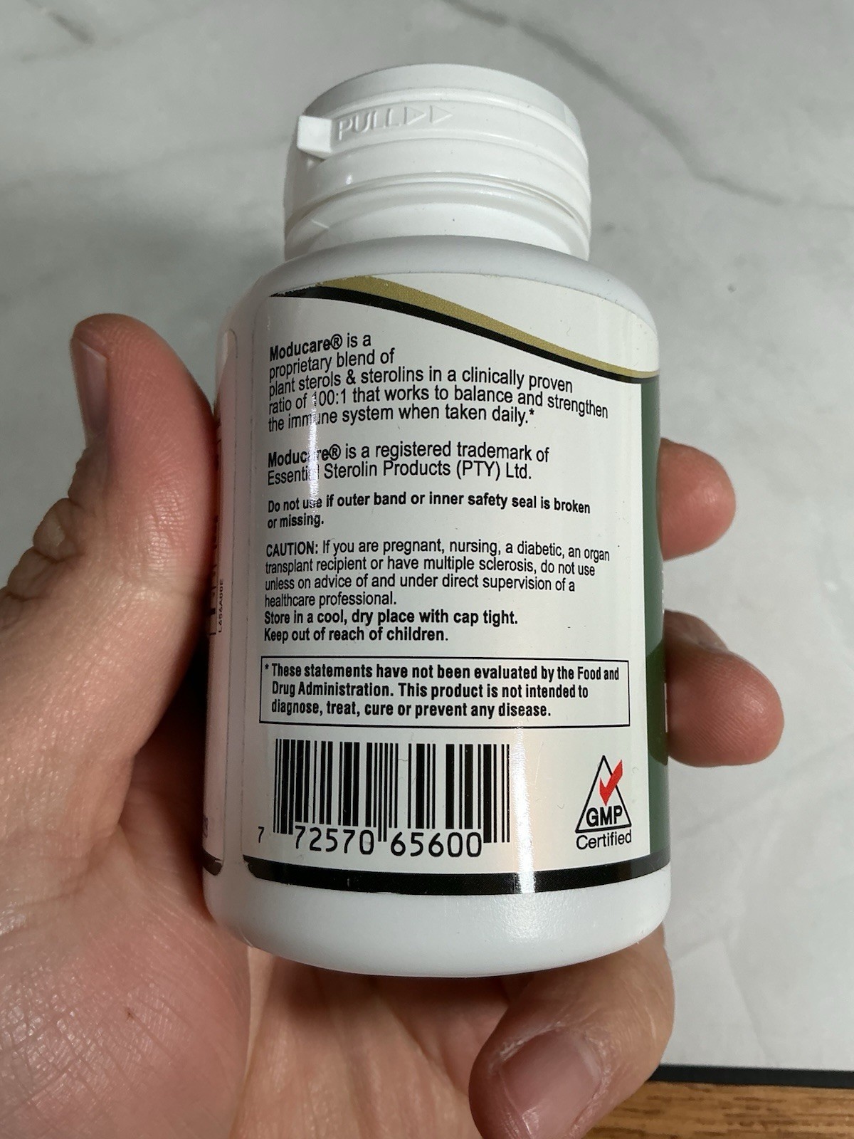 EPI Moducare 90 Vegetarian Capsules Dairy-Free, Gluten-Free Exp 11/28