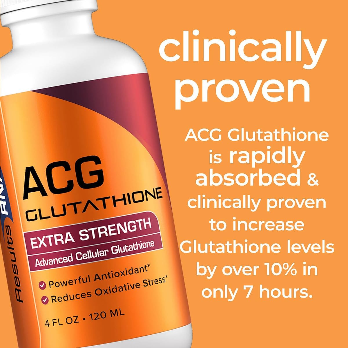 Results RNA – ACG Glutathione Extra Strength 2 Fl Oz (Pack of 1), One Size