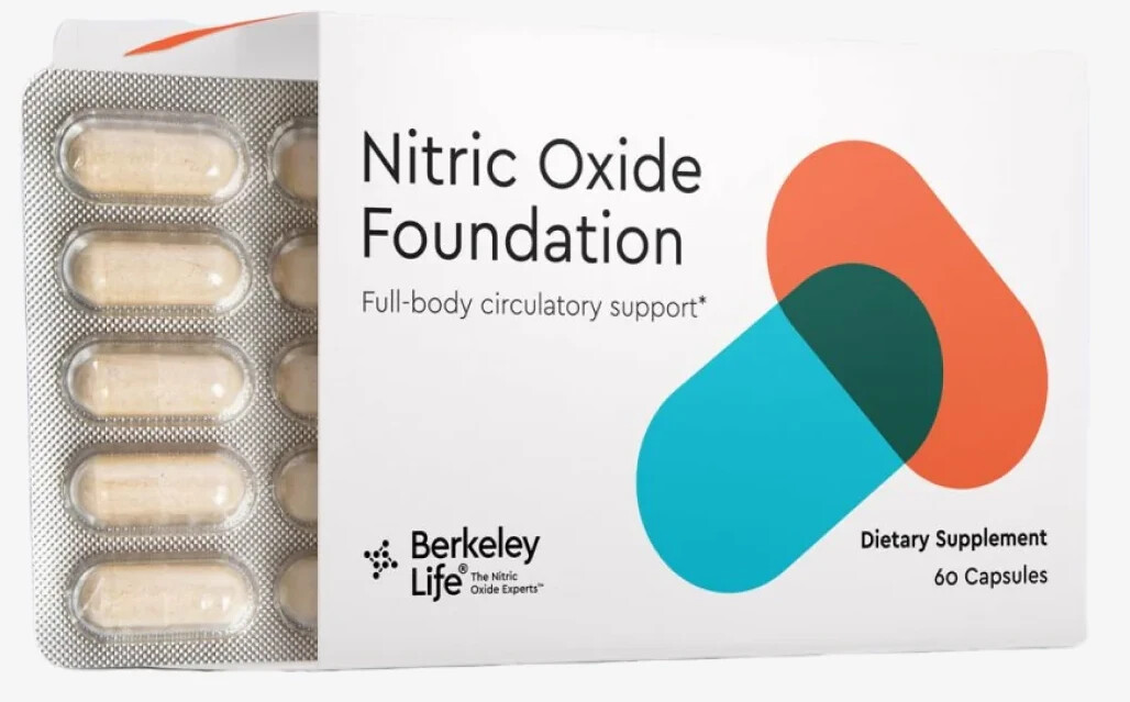 Berkeley Life Professional Nitric Oxide Foundation (60 Cap) EXP 06/2026