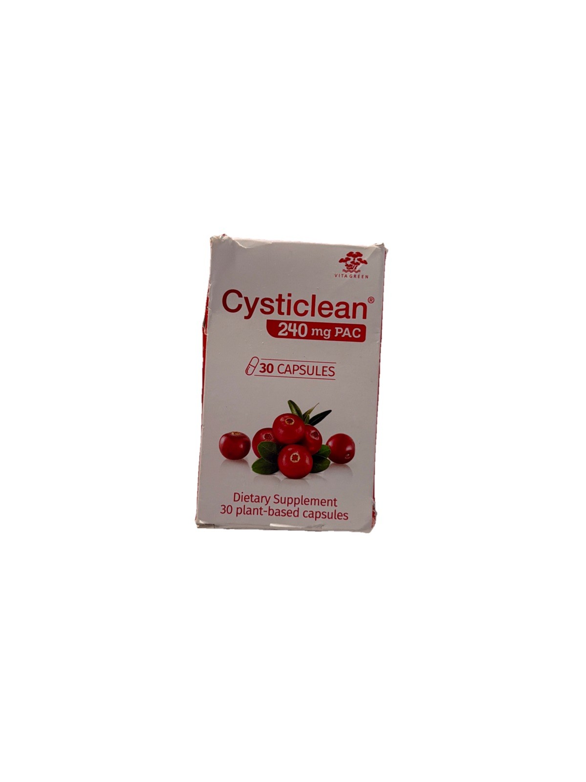Cysticlean, 30 Capsules– 240 Mg PAC – For Urinary Tract Infections, Exp 02/2026
