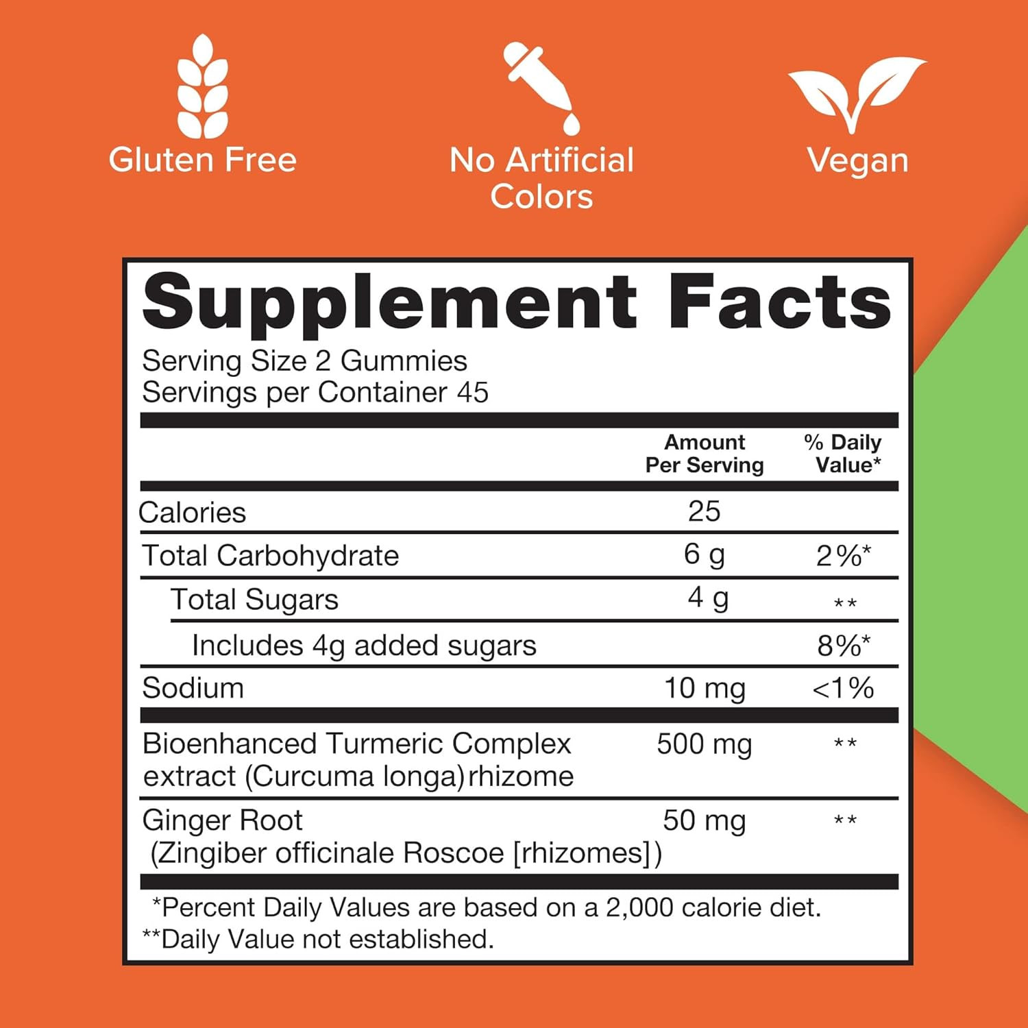 Qunol Turmeric and Ginger Gummies – Joint Support Supplement with Ultra High Abs