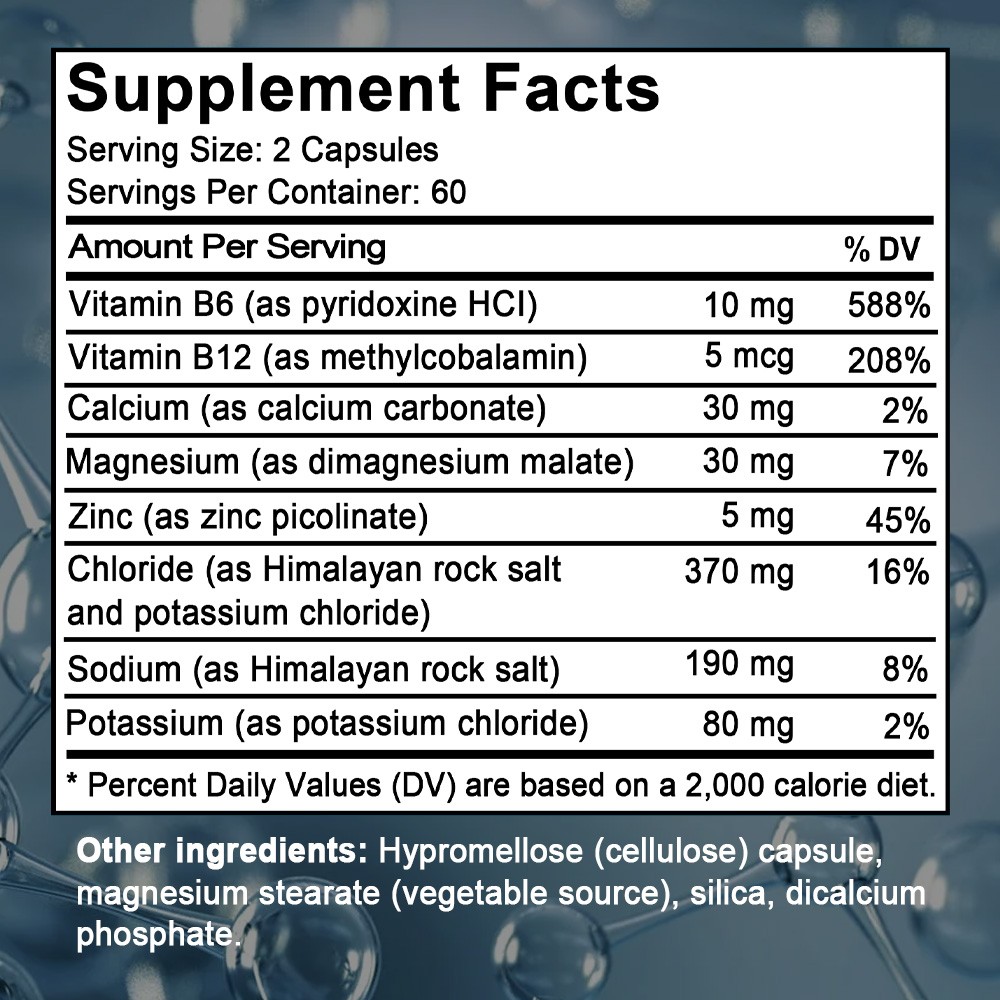 Electrolyte Complex (Advanced Hydration) 30/60/120 Capsules