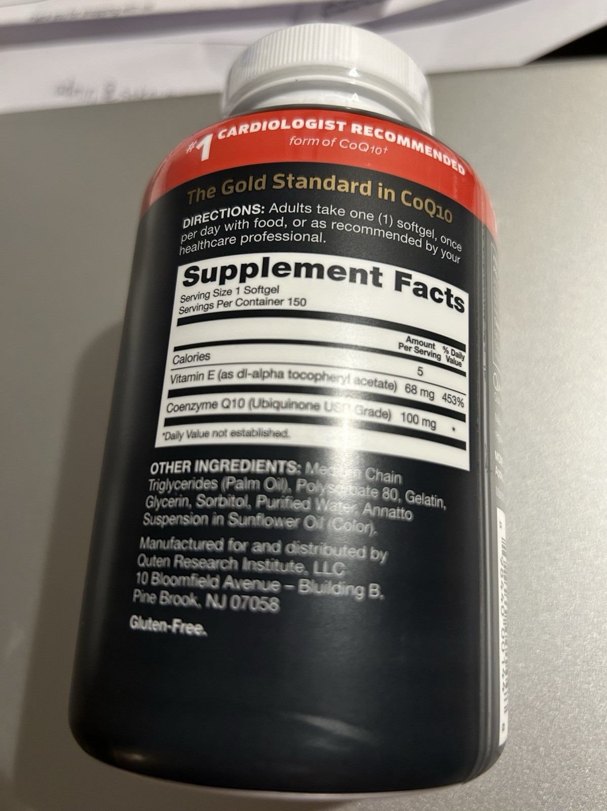 QUNOL ULTRA COQ10 100mg – 150 SOFTGELS NEW SEALED EXP. DATE 02/2028