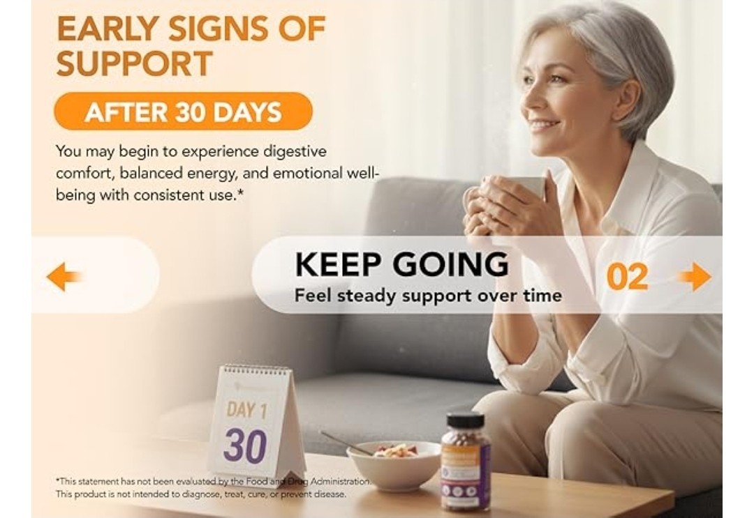 2 Pack)Menopause Synbiotic Supplements for Women Dong Quai,Black Cohosh 120 Caps