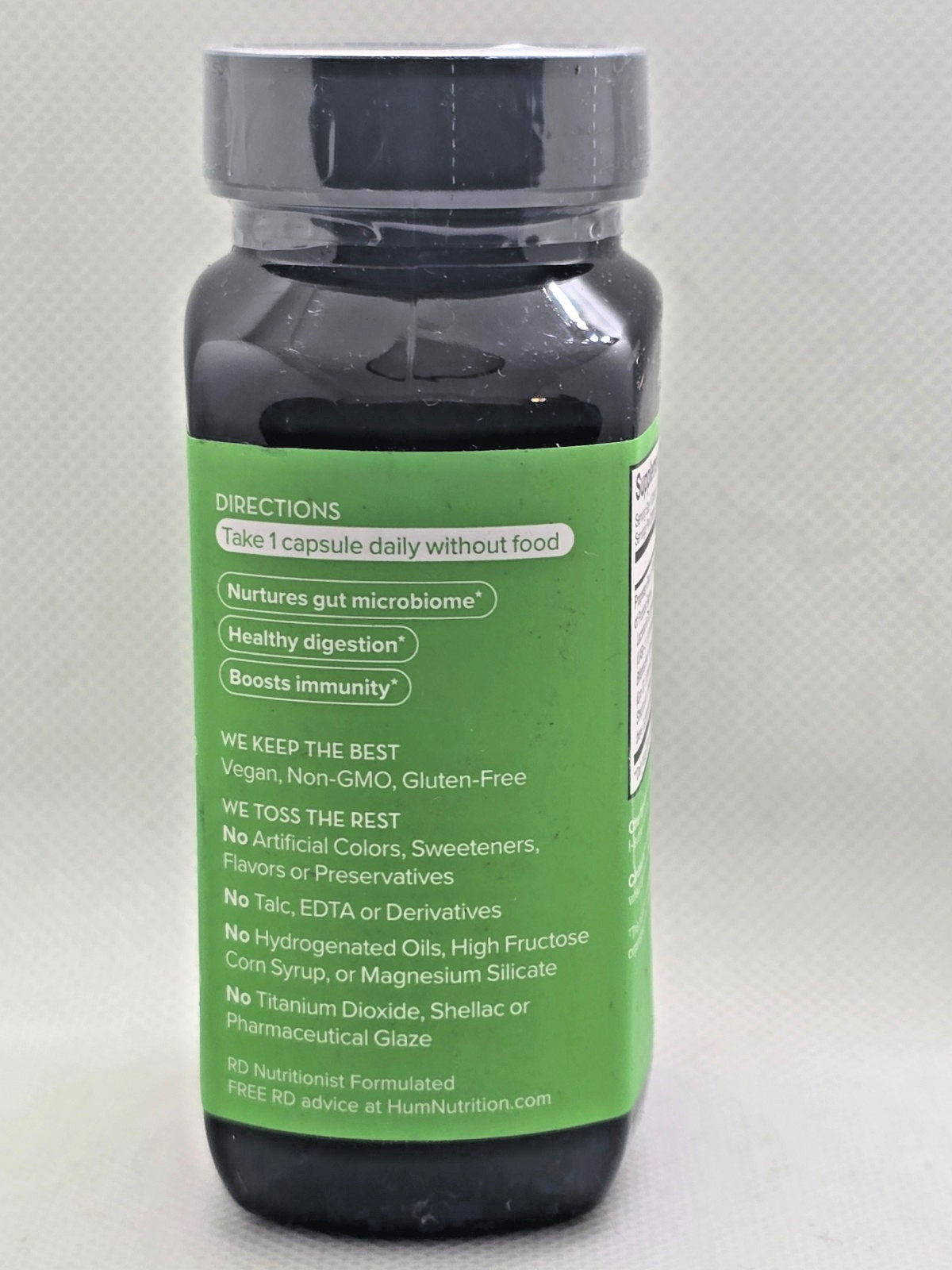 HUM Gut Instinct (30-Day Supply) – Daily Probiotics for Digestive Health exp2027