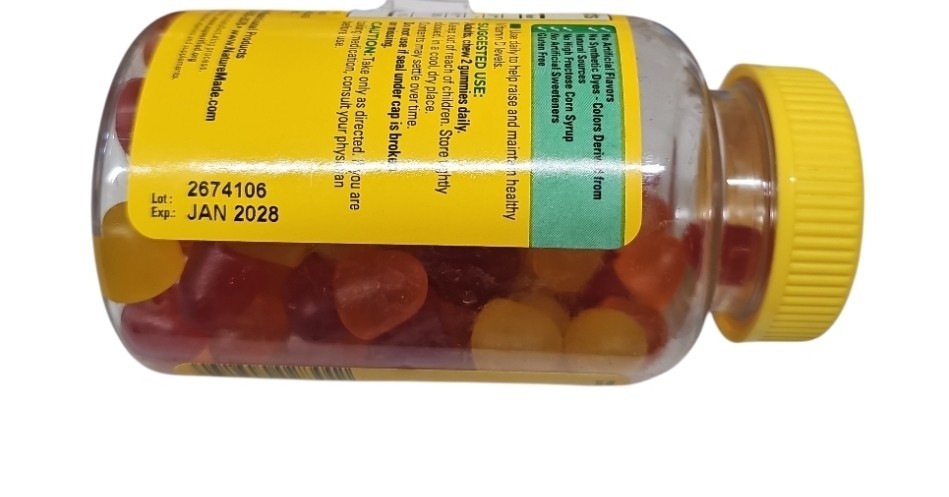 2 Pack Nature Made Vitamin D3 2000 IU Gummies, 90 Each 180 Count Total Exp 01/28