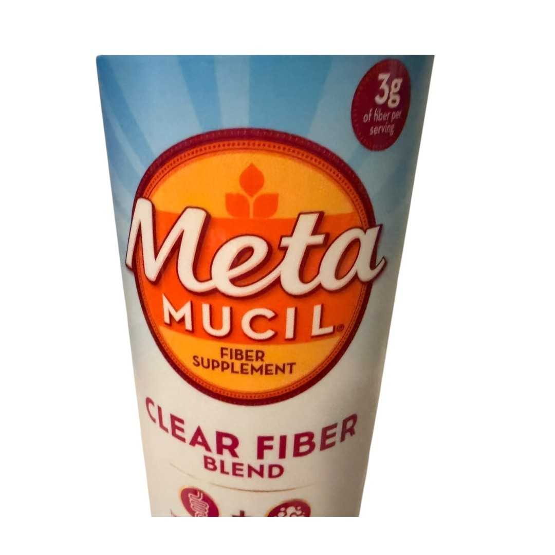 Metamucil Clear Fiber Blend Prebiotic Fiber Supplement 75 Servings Exp 02/28