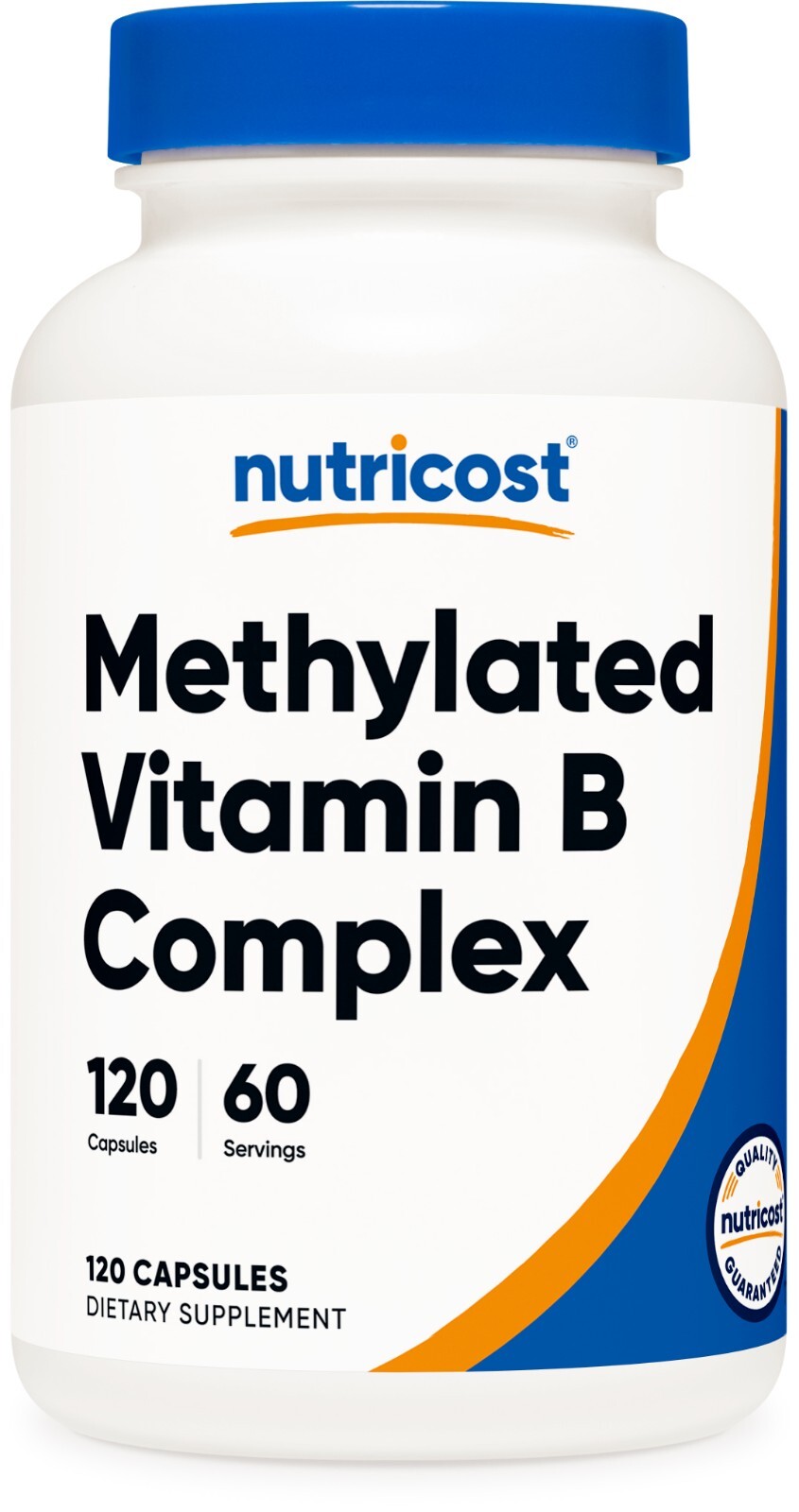 Nutricost Methylated Vitamin B Complex 120 Capsules – (60 Servings) Gluten-Free