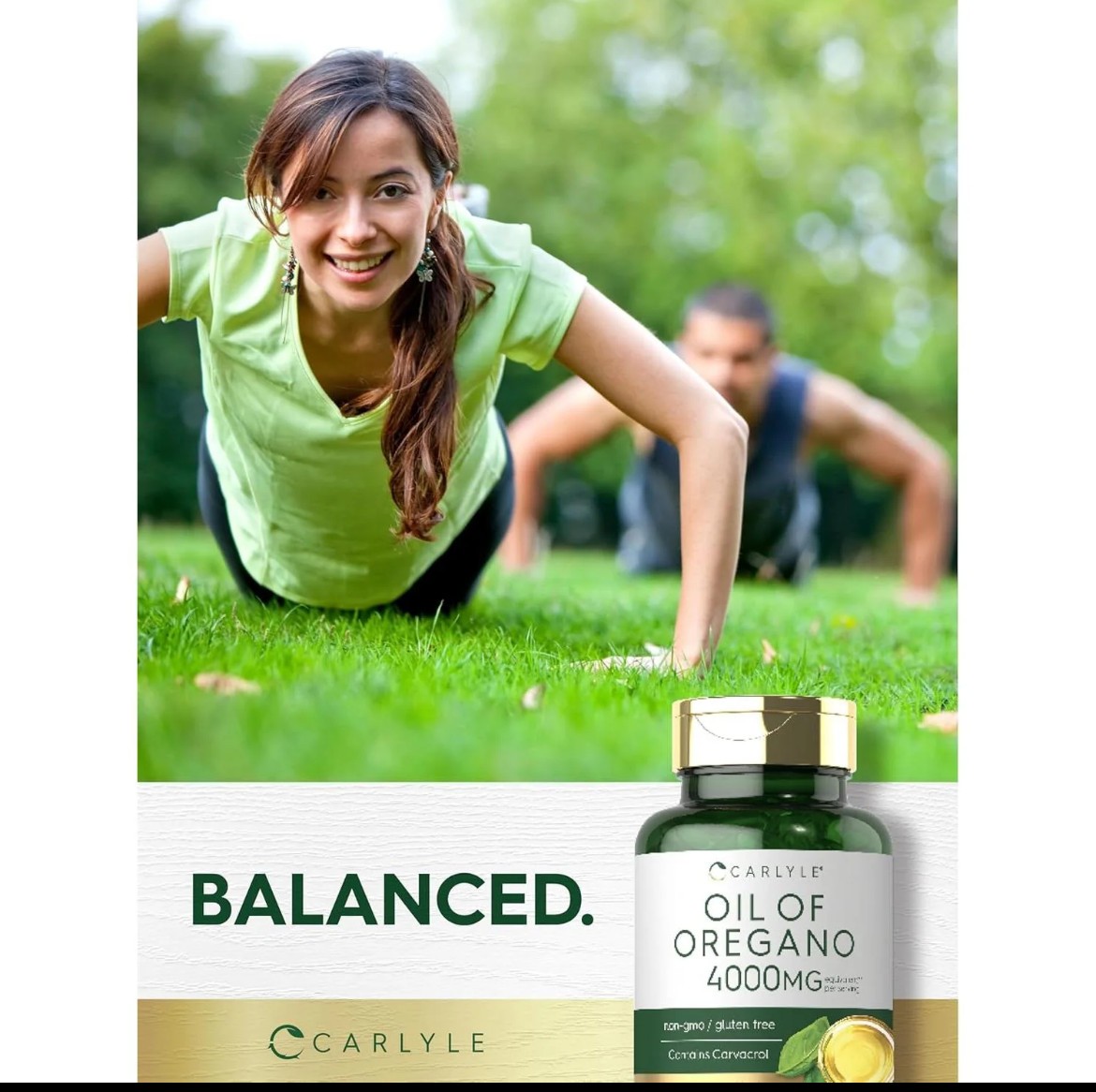 Carlyle Oregano Oil 4000Mg Supplement | 150 Softgel Capsules | Contain