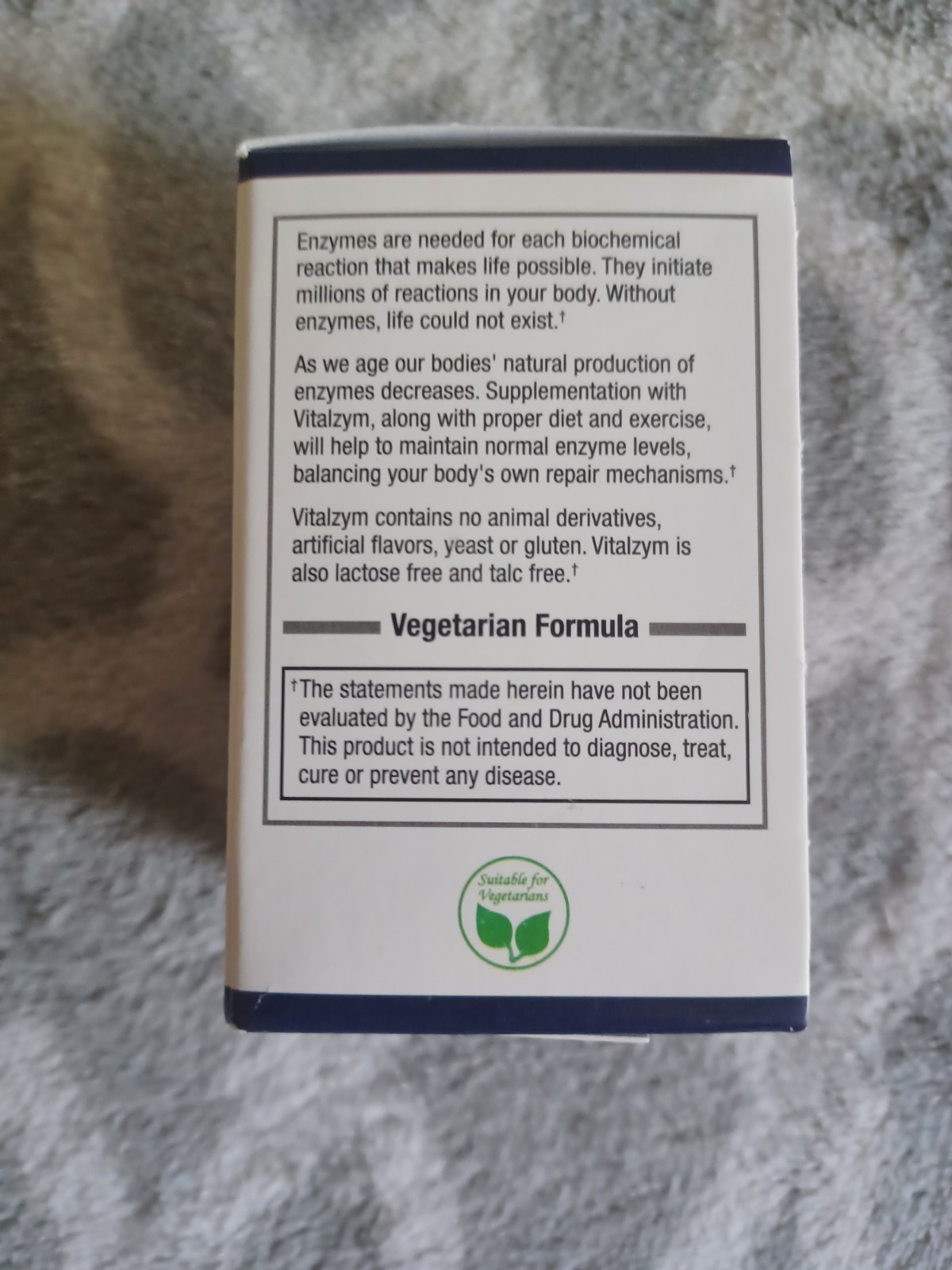 Vitalzym Proteolytic Systemic Enzymes Liquid Gel 6 Caps with Serrapeptase 05/27