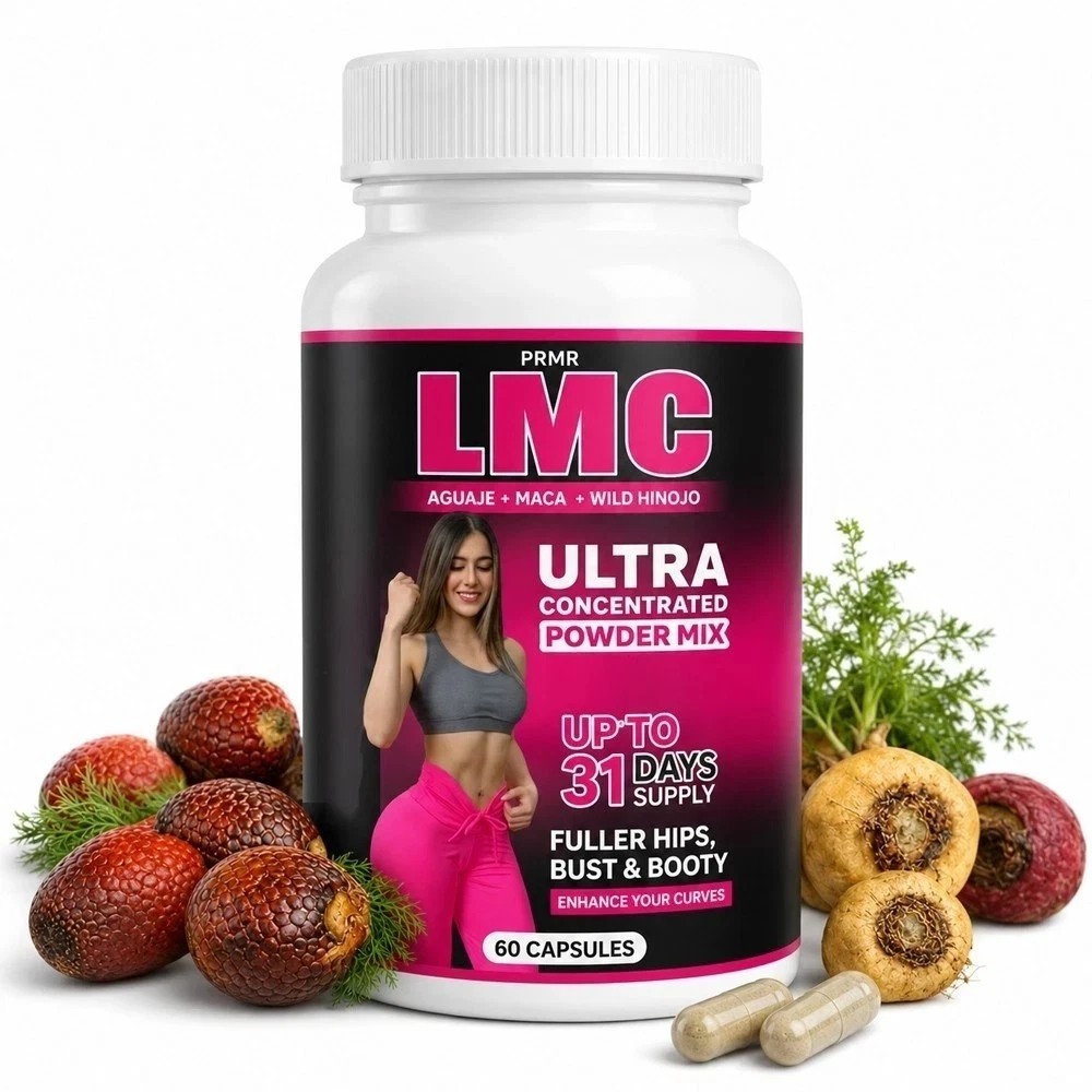 PRMR Aguaje capsules for Perfect Curves, Bigger Butt & Big Breast – (120 count)