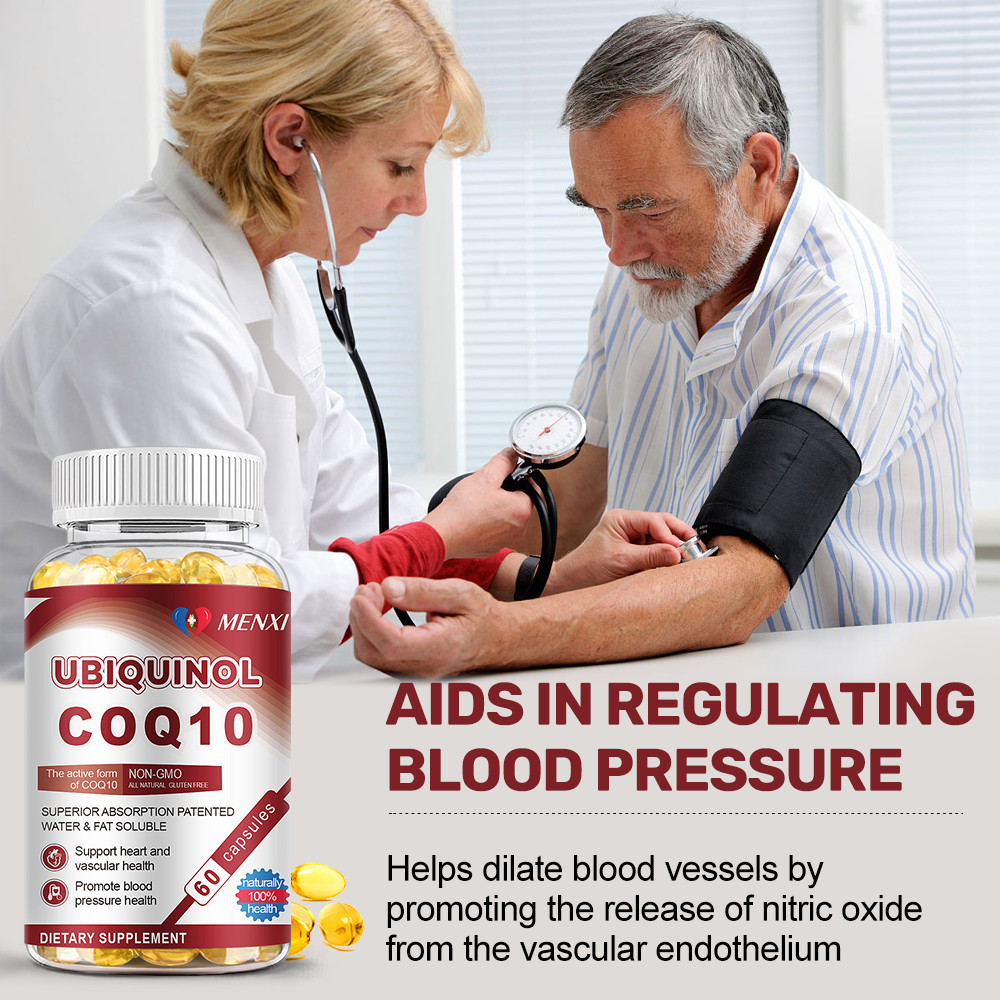 Ubiquinol CoQ10 100mg Softgels – 60 Capsules Dietary Supplement