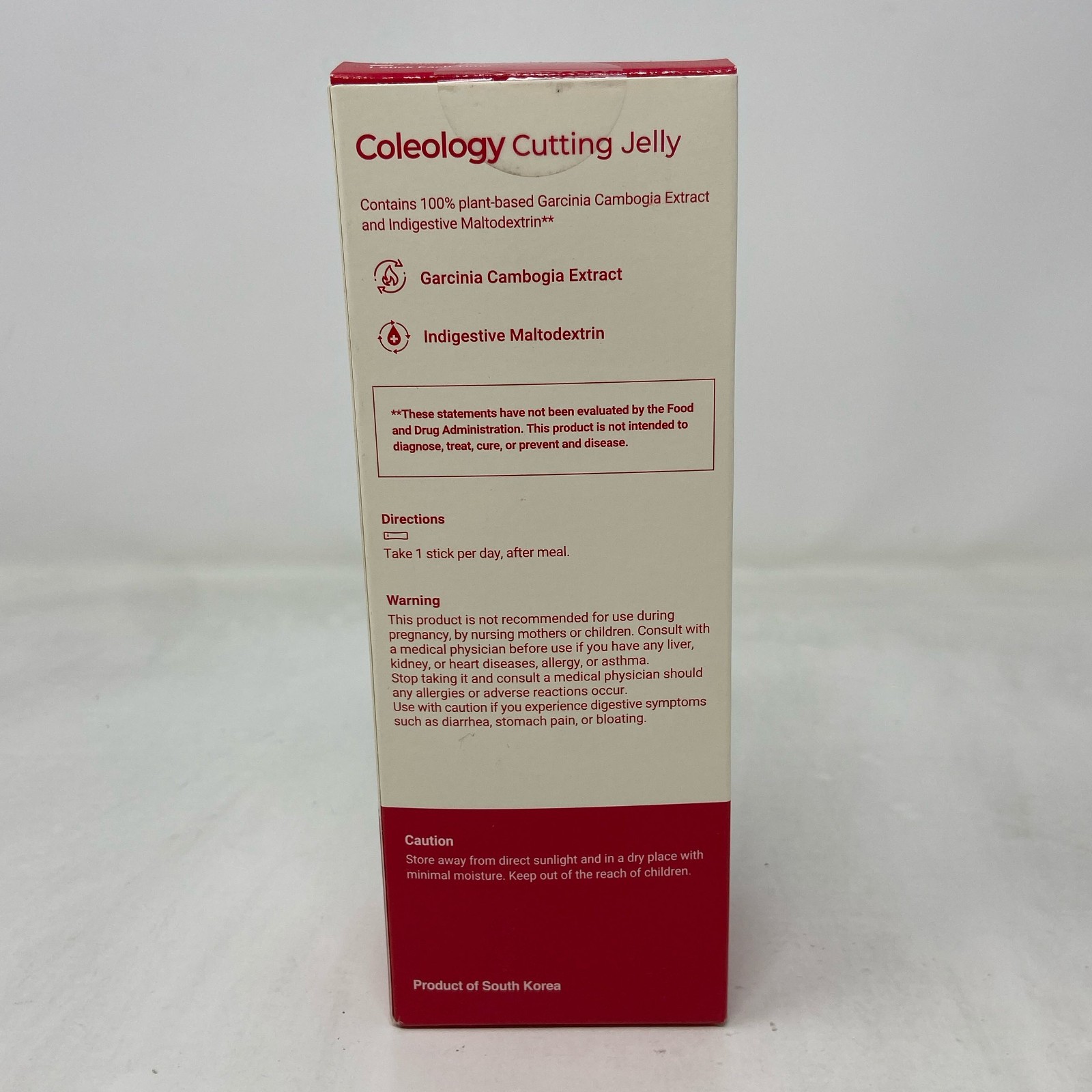 Foodology Coleology Cutting Jelly 10 Sticks 250g Pomegranate