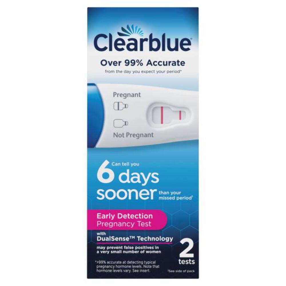 03/2028 Clearblue Early Detection Pregnancy Test, 2 Count