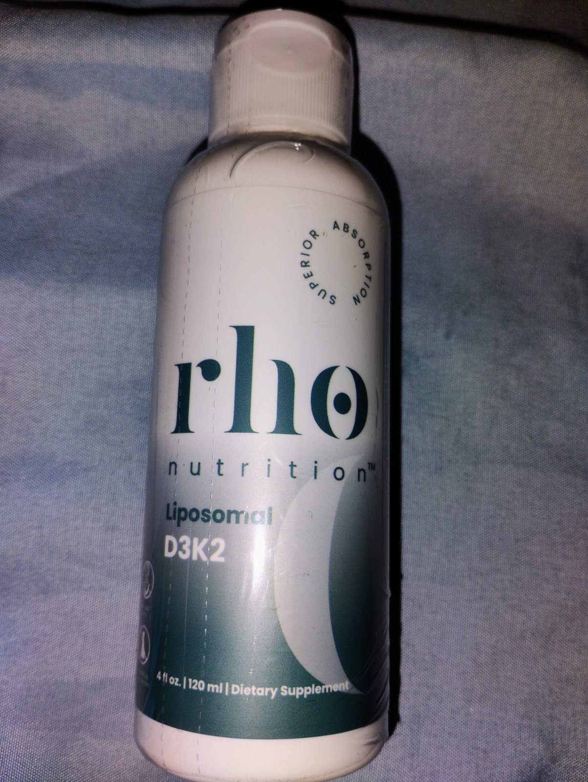 Rho Nutrition Liposomal D3K2 High Absorption Liquid Vitamins D3 & K2 4oz