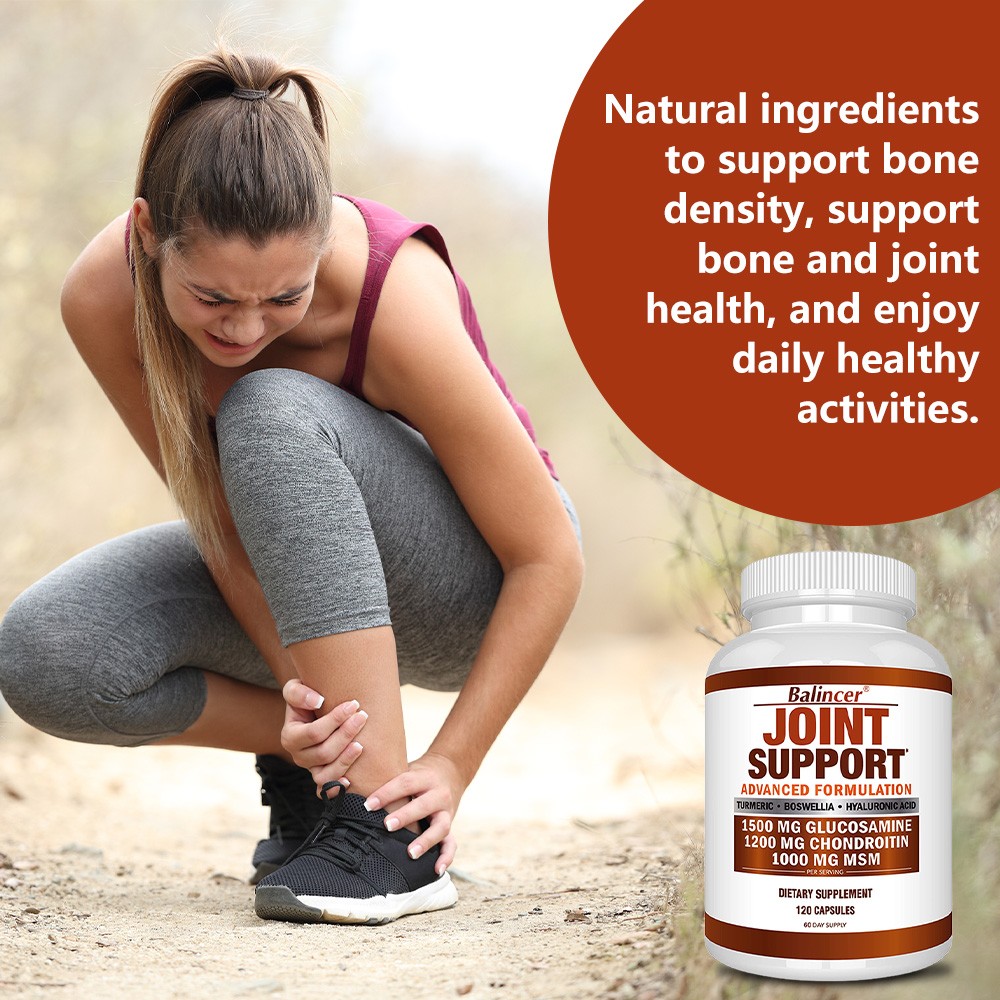 Glucosamine Chondroitin Turmeric MSM Triple Strength Bone Joint 120 Pills US