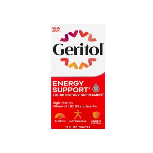 3 Pack Geritol Liquid High Potency Vitamin & Iron Supplement 12Oz Each