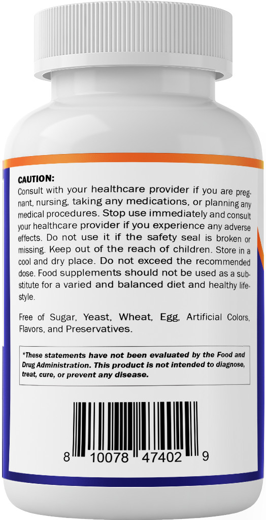 Vitamatic Magnesium Citrate 500mg per Serving – 180 Vegetarian Capsules (Provide