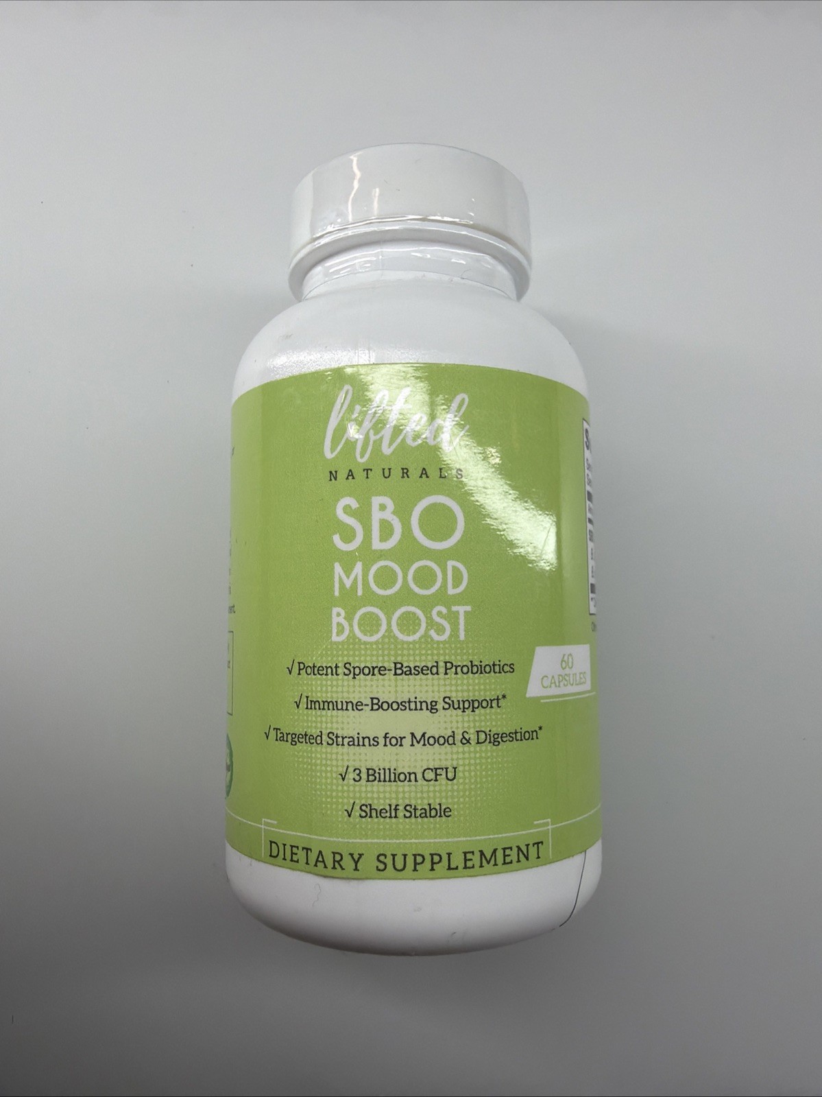 Lifted Naturals SBO Mood Boost Dietary Supplement 60 Capsules Exp.12/26