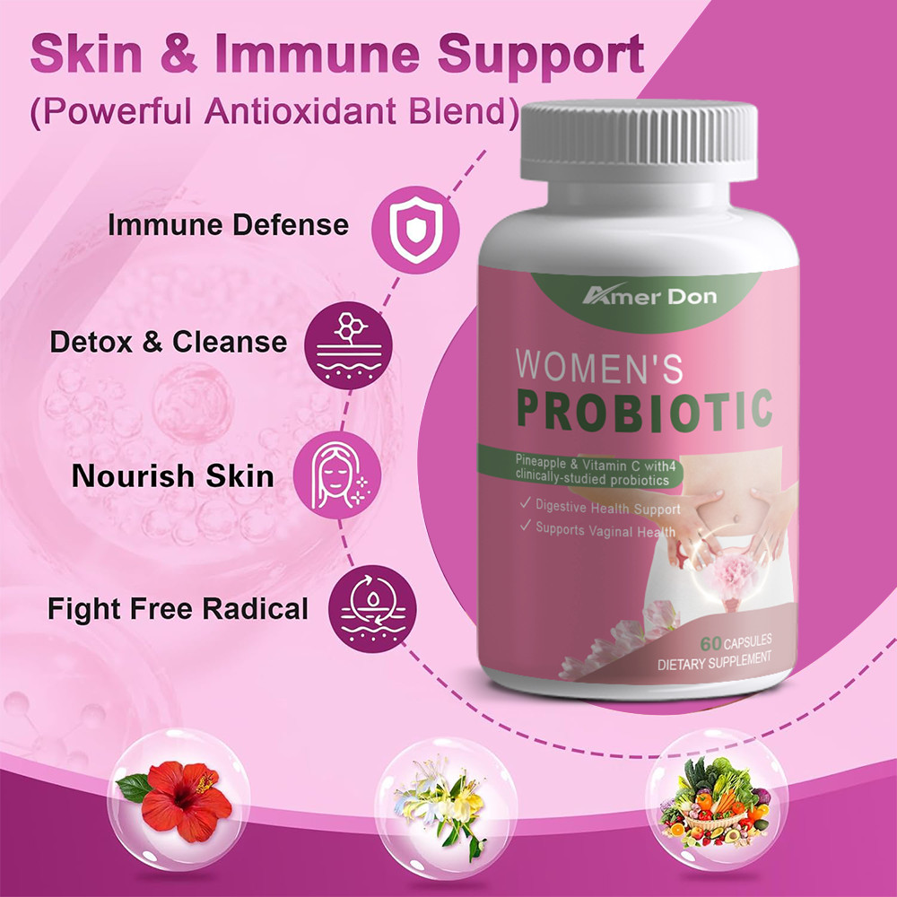 3 x Raw Probiotics 60 Billion CFU Potency Digestive Immune Health 180 Capsules