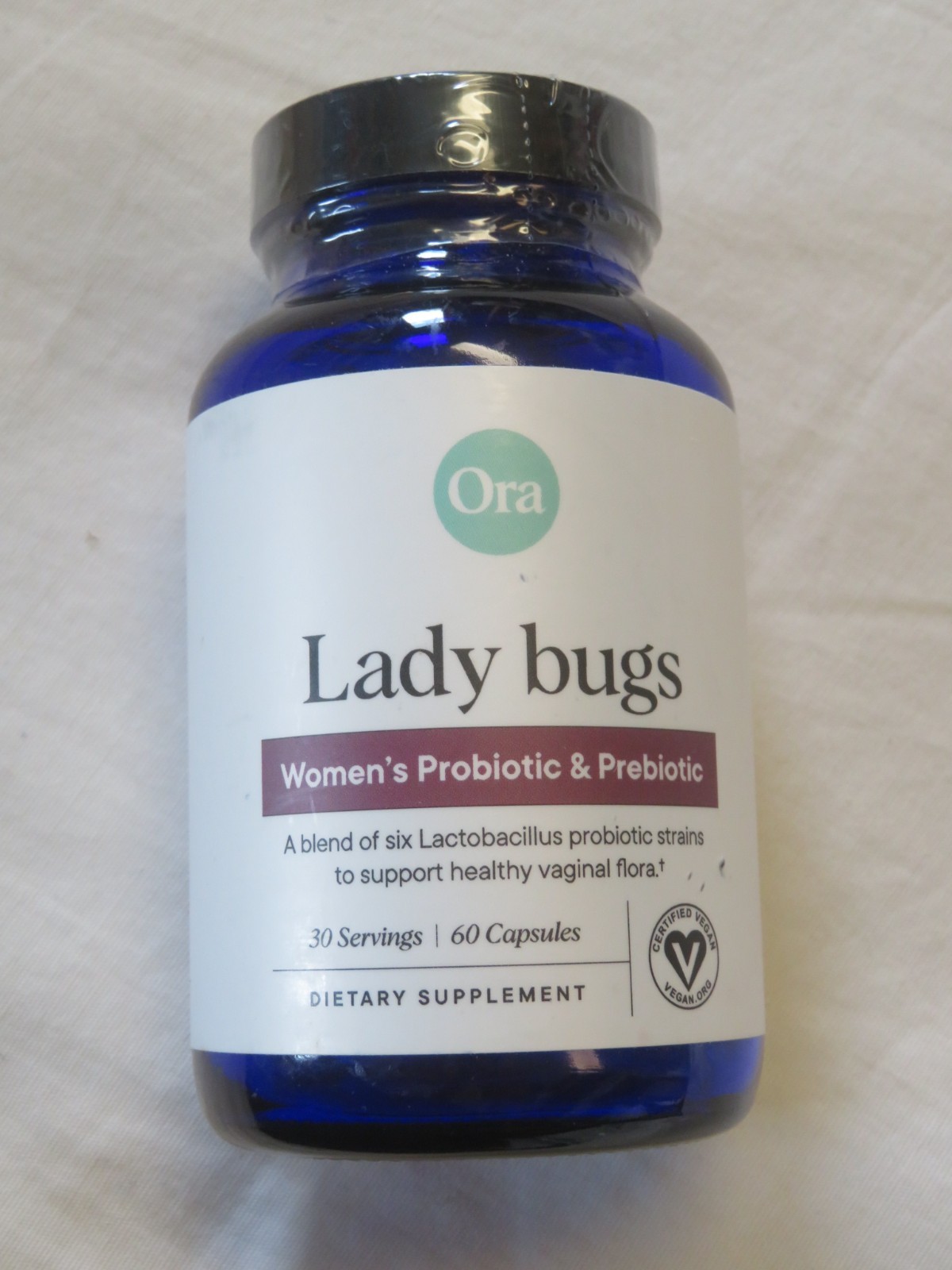 Ora Lady Bugs Women’s Probiotic & Prebiotic 60 Capsules
