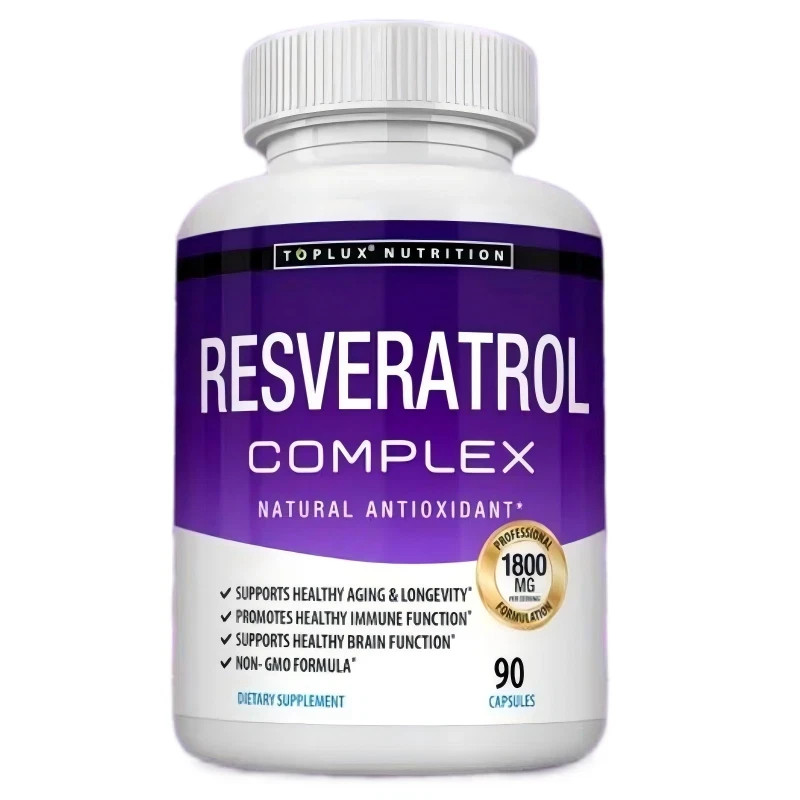 Resveratrol Supplement 1800mg Natural Antioxidant