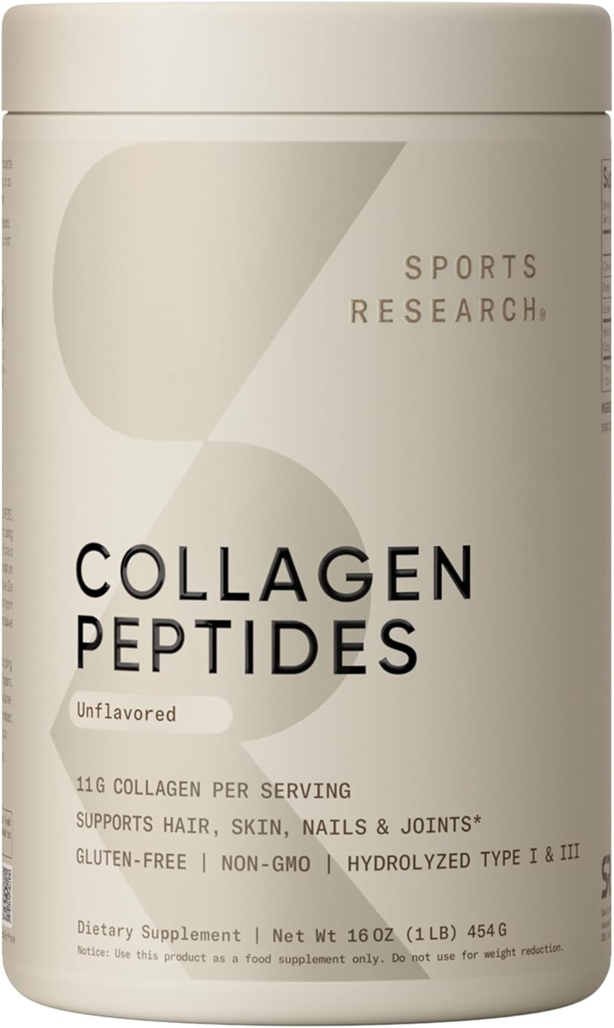 Hydrolyzed Collagen Peptides Powder for Skin, Nails, and Joint Health