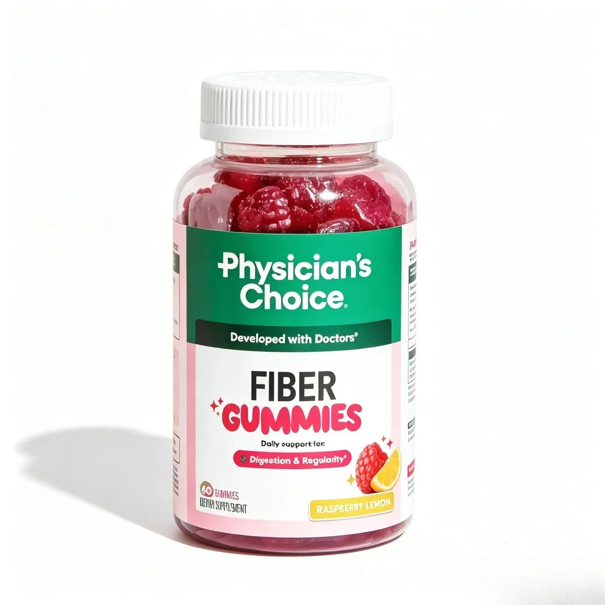 Daily Gut Health Fiber Gummies | 5g Prebiotic, Sugar-Free